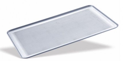 Bandeja Pastelería Perforada Aluminio 45º